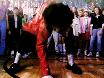 Aubrey Drake Graham as Jimmy Brooks on Degrassi splitting his pants at a school dance
