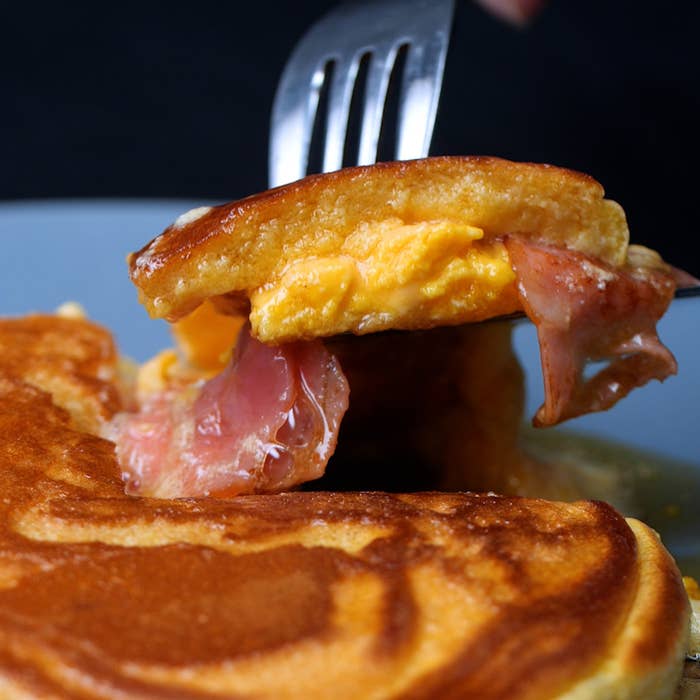 パンプキンオーツパンケーキのレシピ