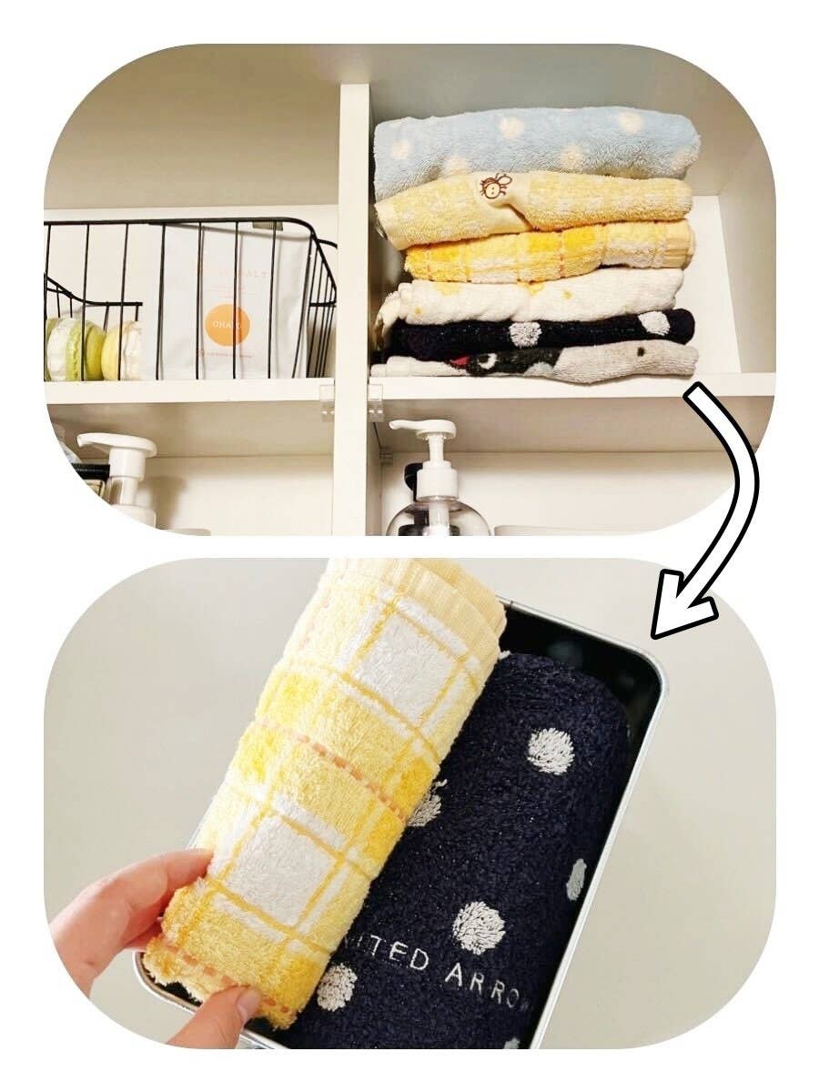 3coins】売り切れるのも納得だわ…！880円→330円の「レトロ缶収納」家中で使えてめっちゃ優秀なの！