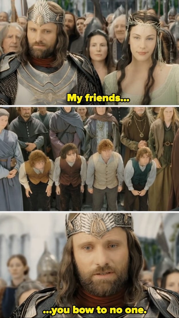 &quot;my friends, you bow to no one&#x27;