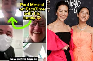 Paul Mescal, Michelle Yeoh, and Stephanie Hsu
