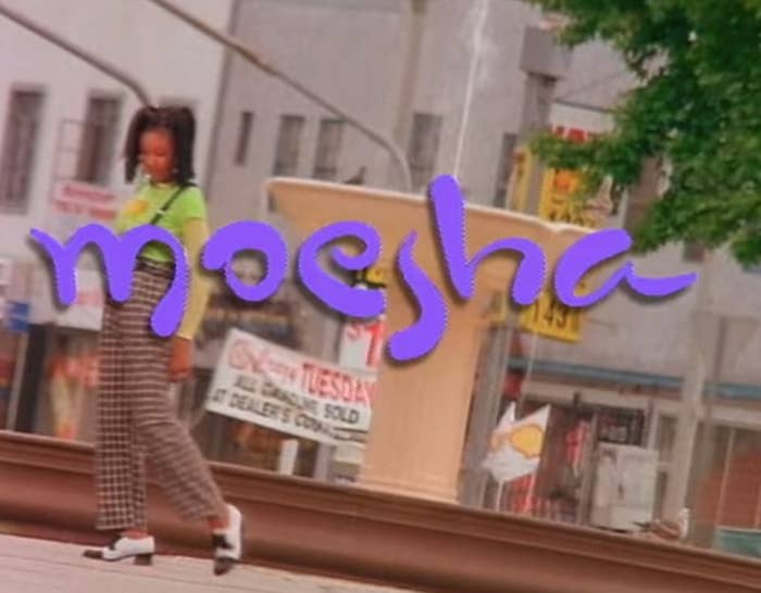 Moesha dancing intro to show "Moesha"
