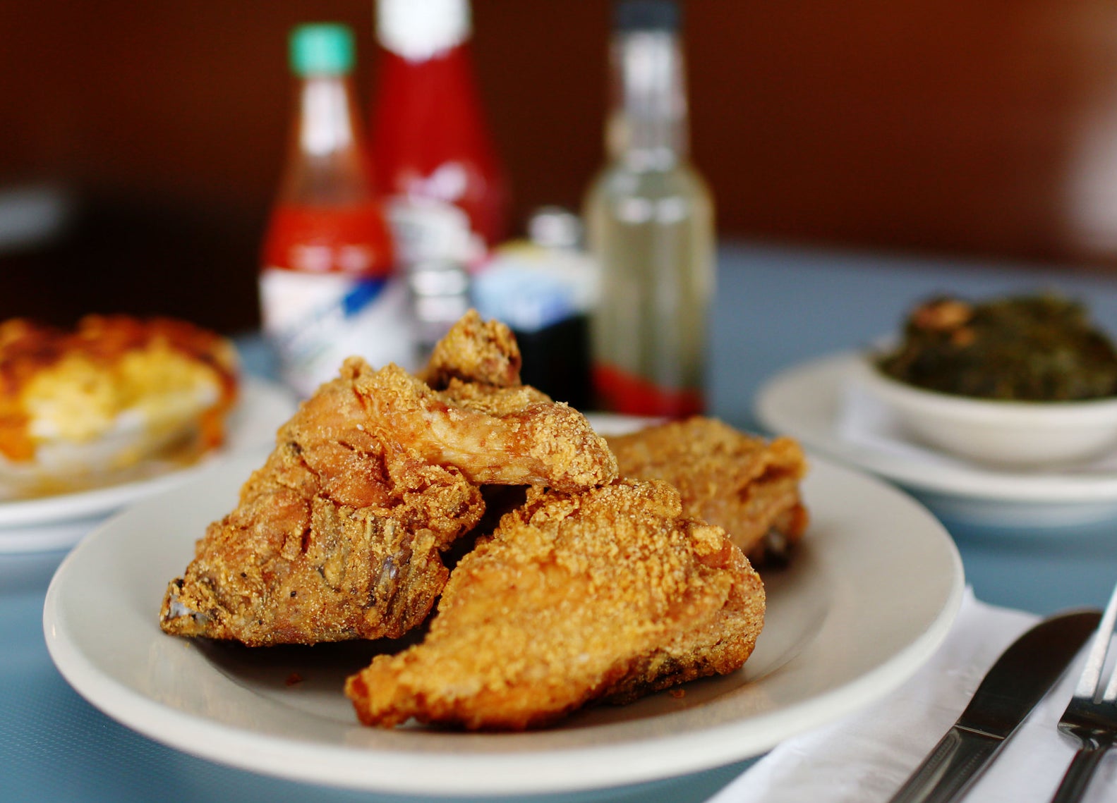Southern-style fried chicken