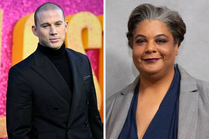 channing tatum and roxane gay side by side