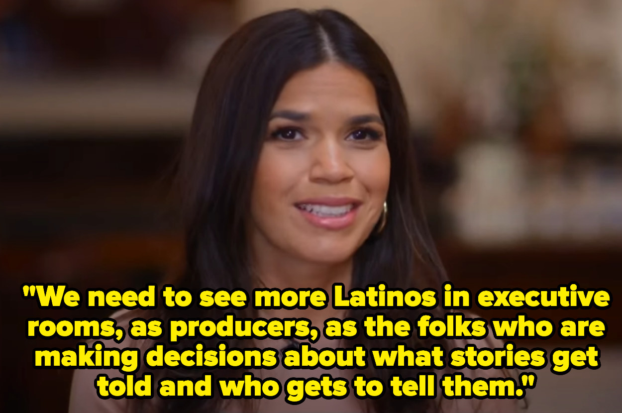 Close-up of America and the quote about the need to see more Latinos