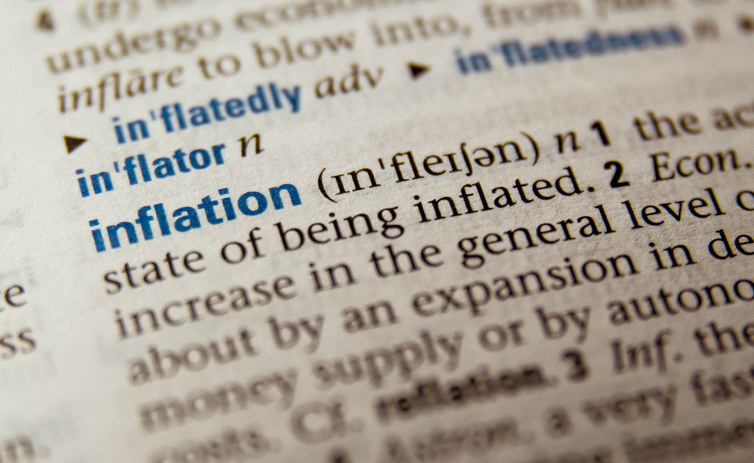 dictionary entry for inflation