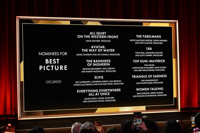 Oscars Best Picture nominees