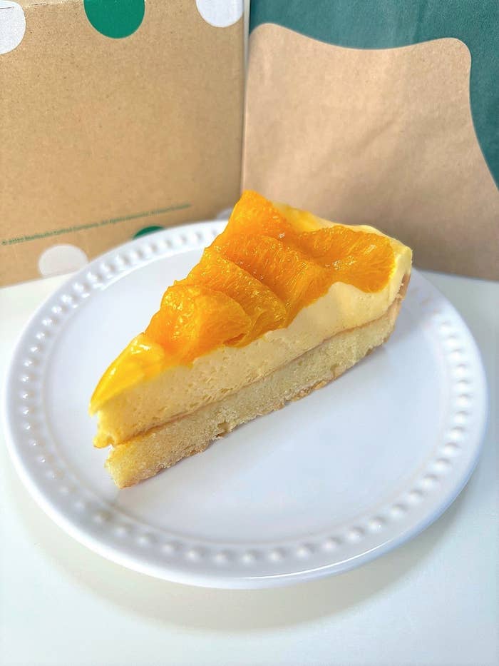 Starbucks(スターバックス)のおすすめスイーツ「オレンジのシブーストタルト」