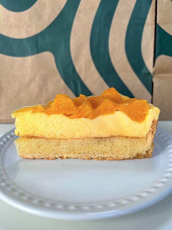 Starbucks(スターバックス)のおすすめスイーツ「オレンジのシブーストタルト」