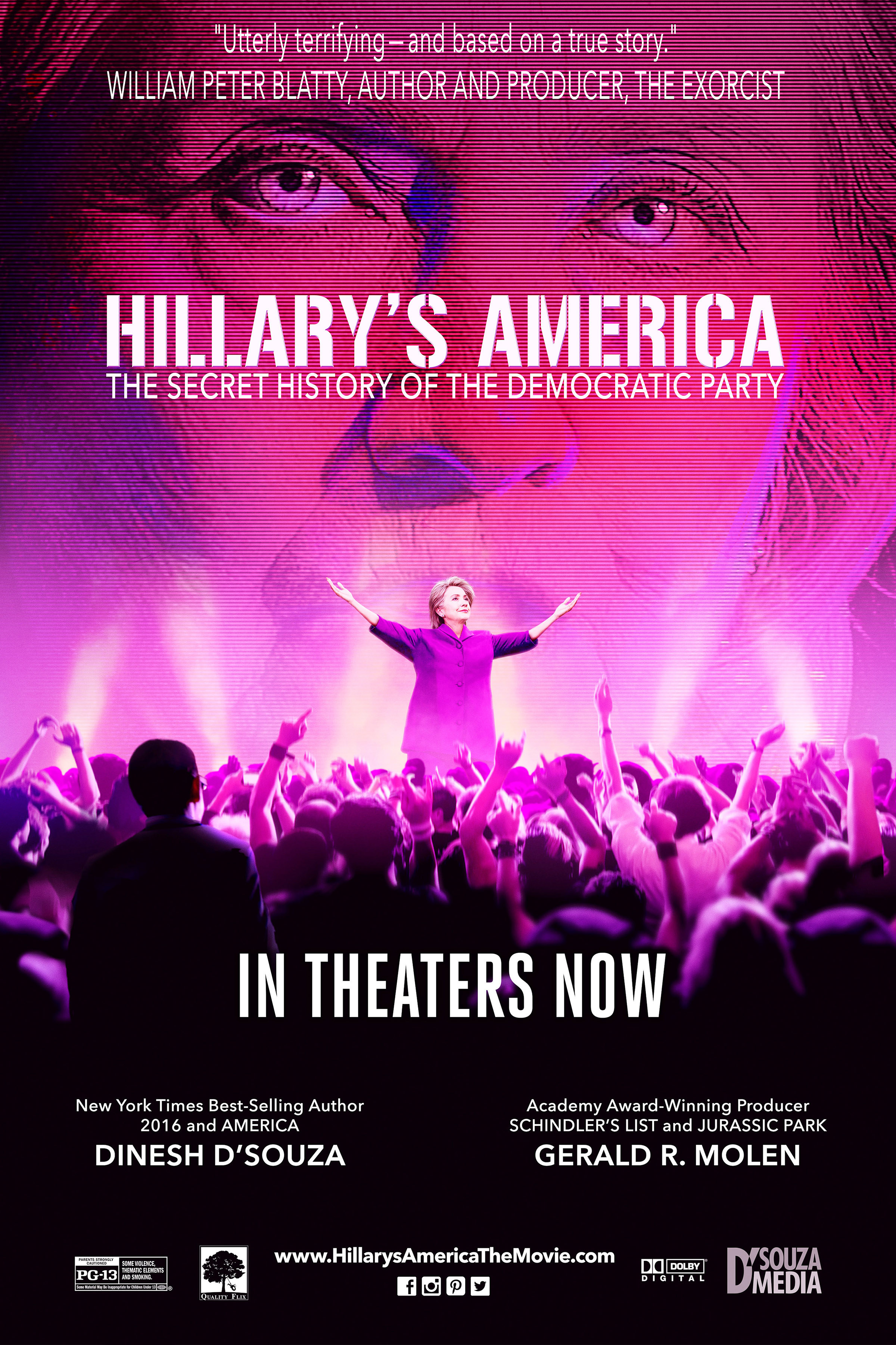 Poster for &quot;Hillary&#x27;s America: The Secret History of the Democratic Party&quot;