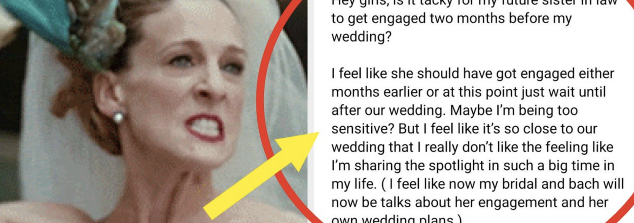 15 Screenshots Of Brides Acting Completely Out Of Line Simply Because They're Getting Married