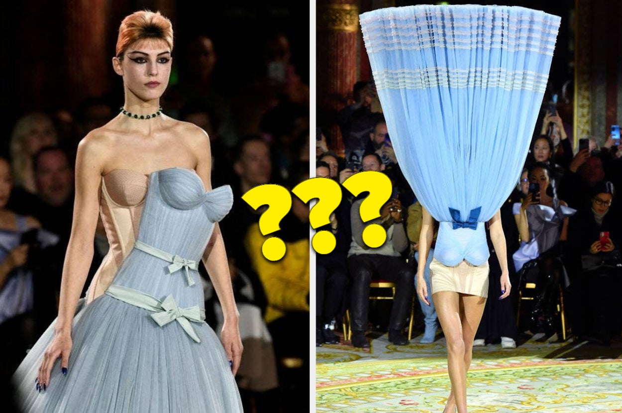 Paris Fashion Week Viktor & Rolf Dresses Are Confusing Paris Fashion Week Viktor & Rolf Dresses Are Confusing