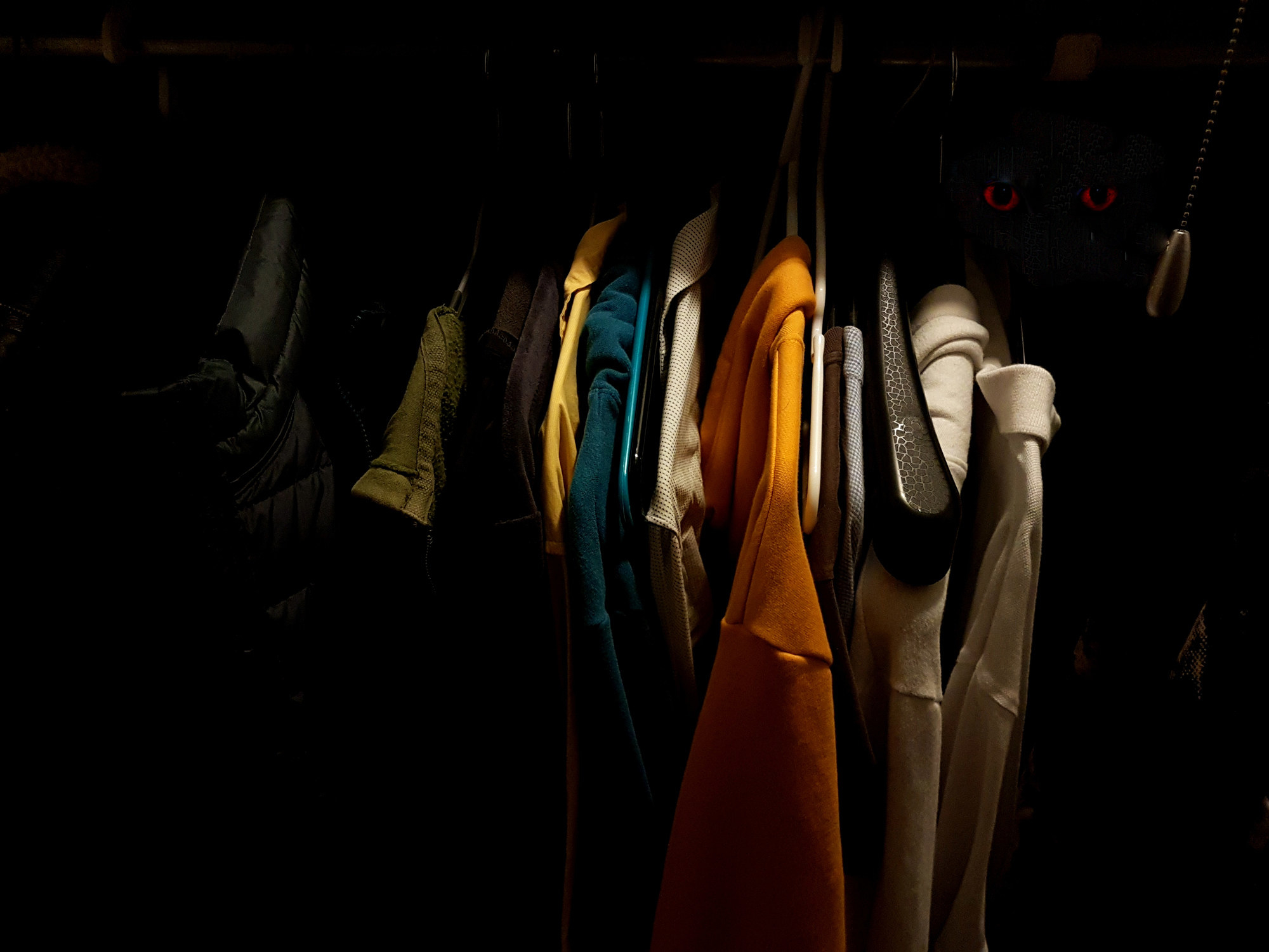 dark closet