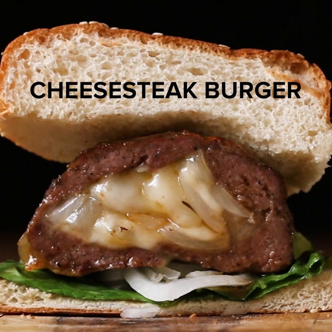 Cheesesteak Burger