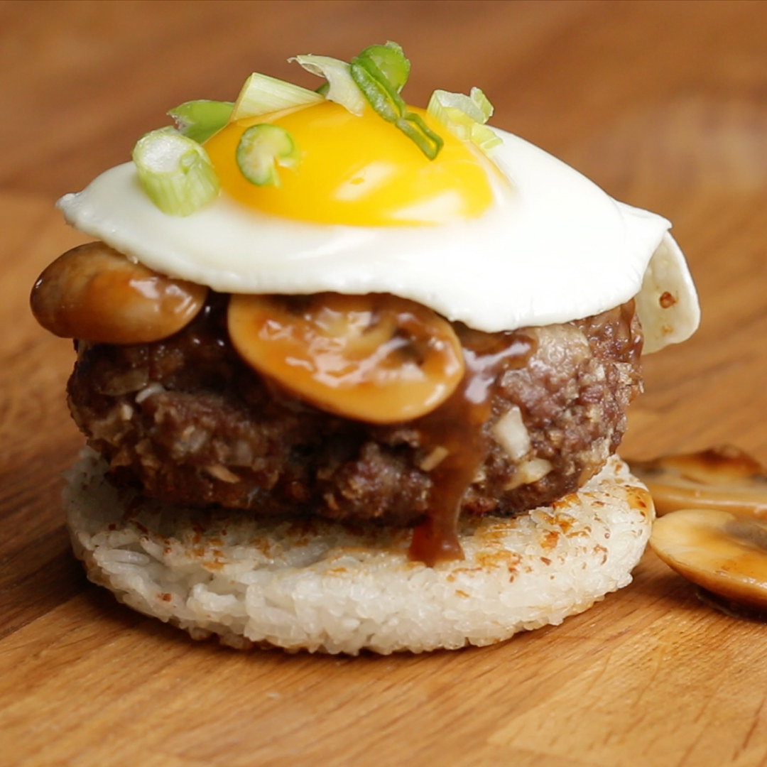 Loco Moco Rice Burger