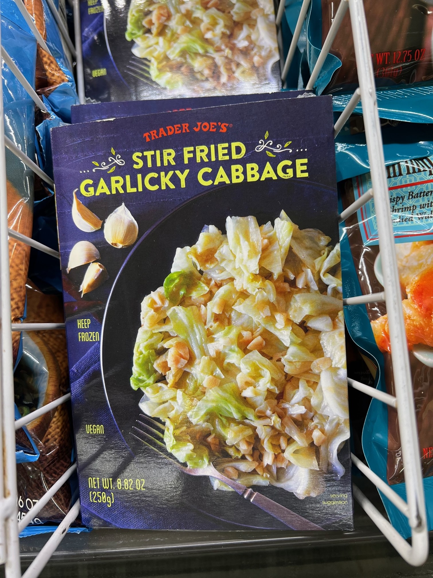 Stir Fried Garlicky Cabbage.