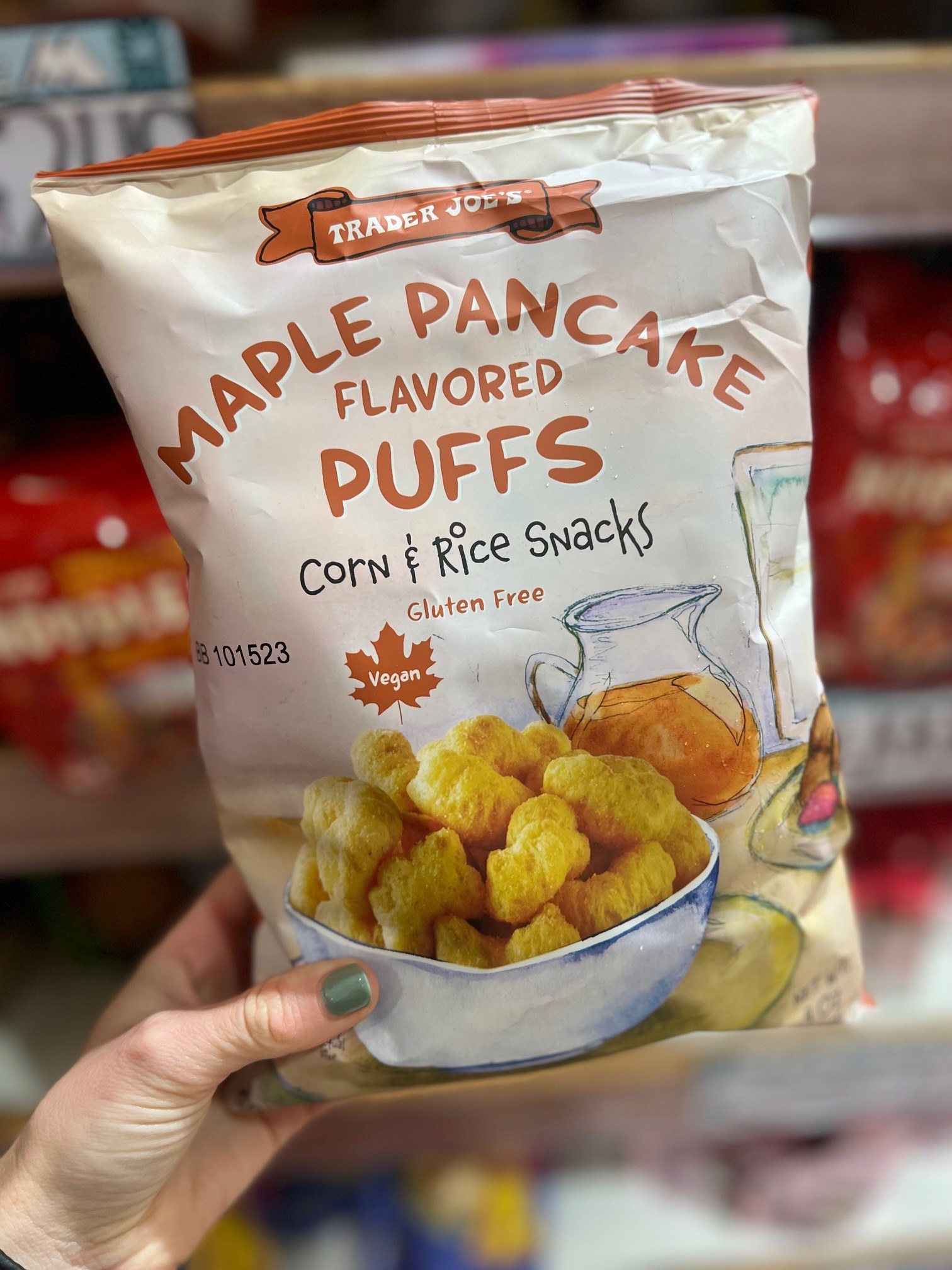 Maple Pancake Flavored Puffs