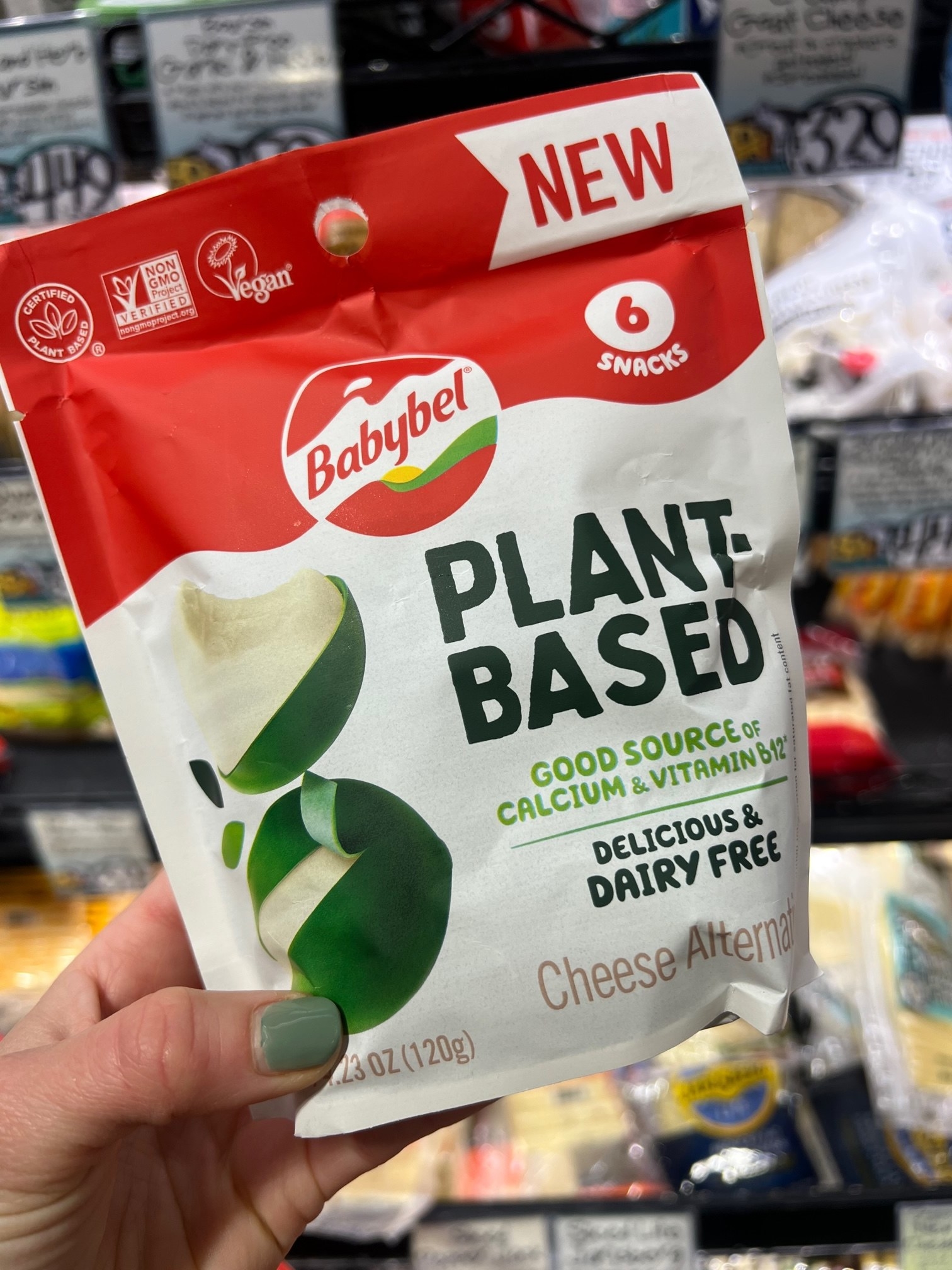 Plant-Based Baby Bell Cheese Alternative