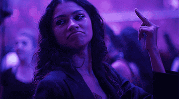 Zendaya from &quot;Euphoria&quot; dancing.