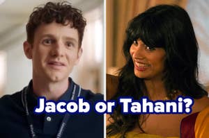 jacob from abbott elementary and tahani from the good place
