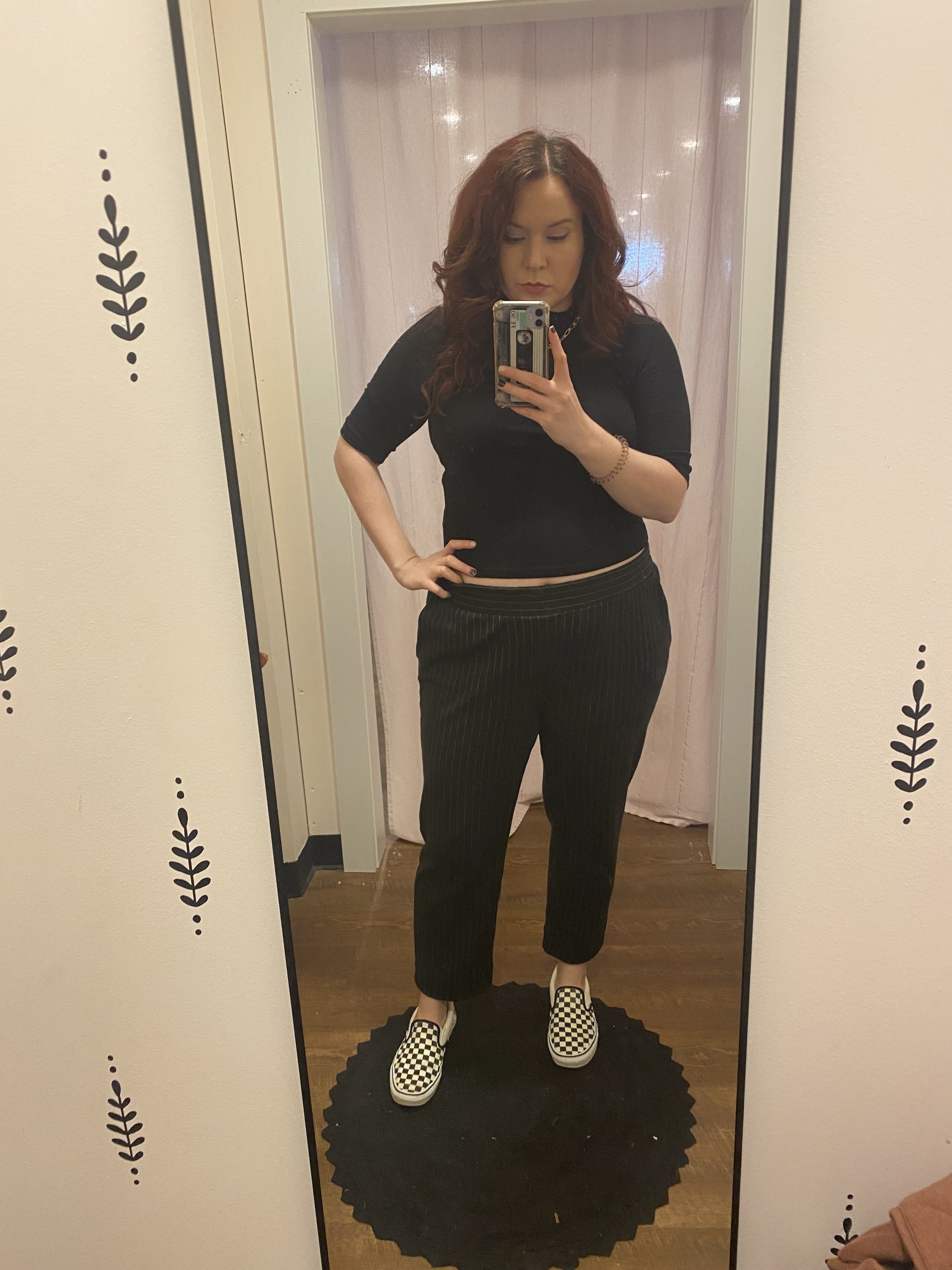 Trying on the $25 viral Target office pants that feel like