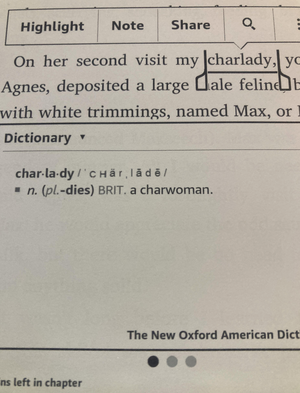 Dictionary defining &quot;charlady&quot; as British for &quot;charwoman&quot;