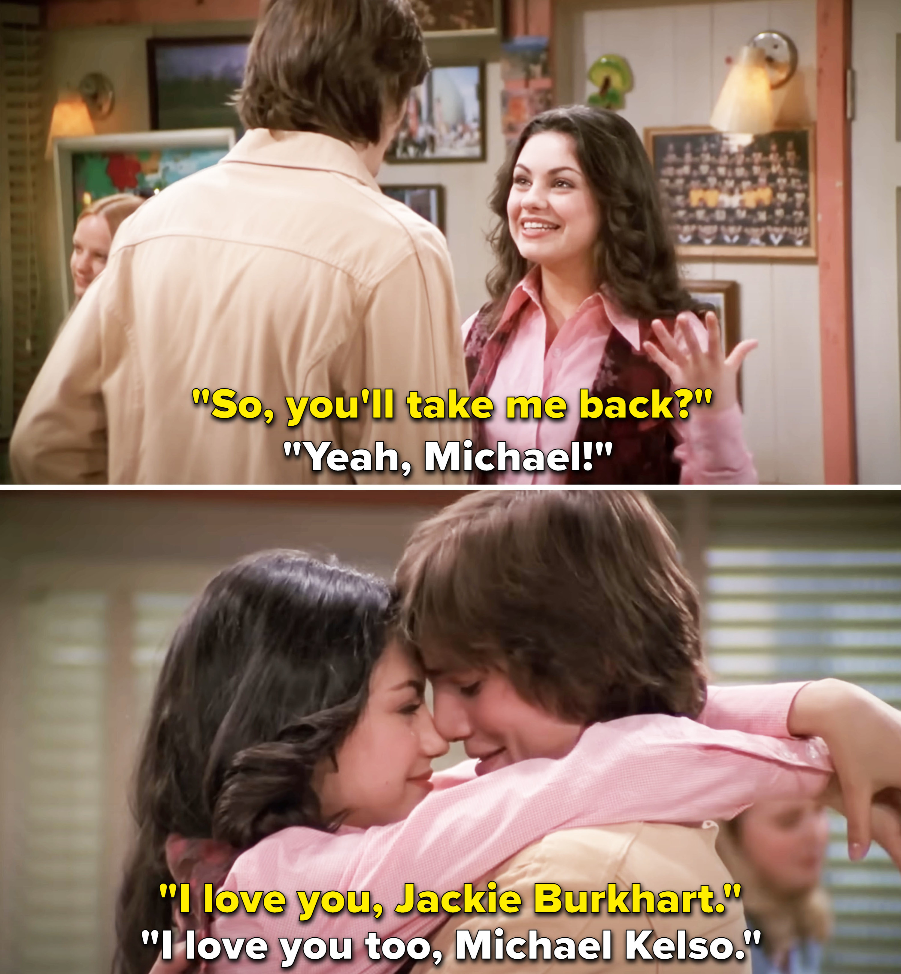 Ashton Kutcher On Acting With Mila Kunis As Kelso And Jackie Again - 86