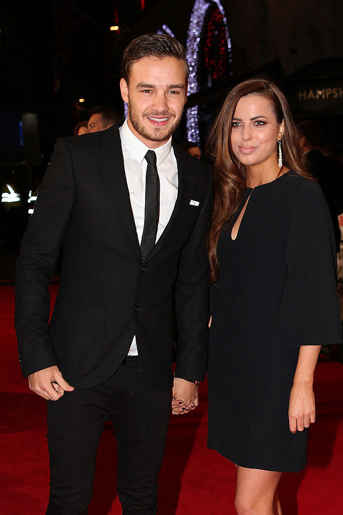 Liam and Sophia holding hands on the red carpet