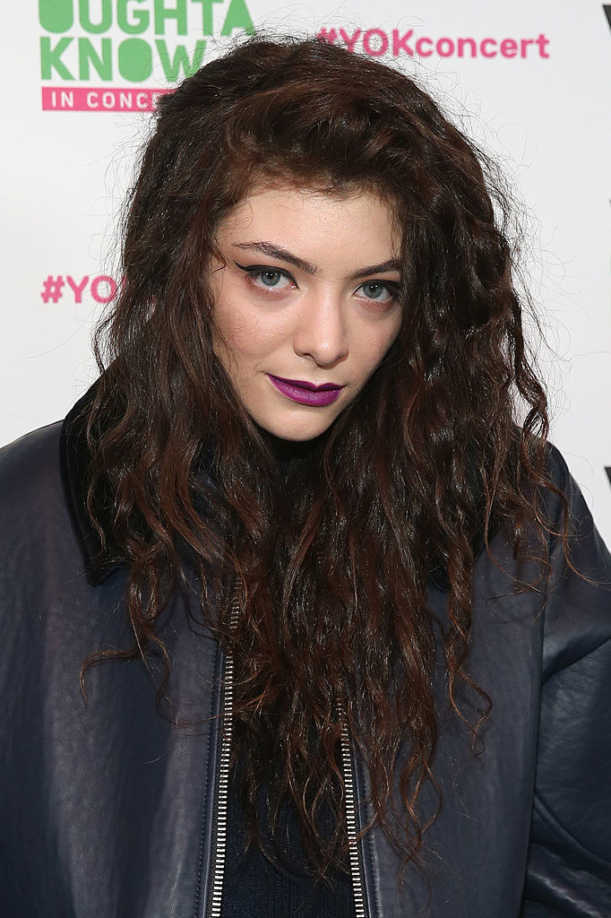 closeup of lorde