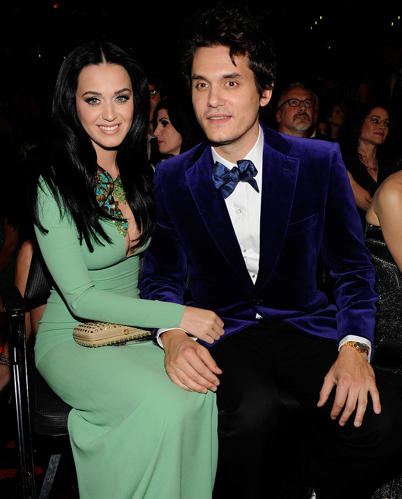 Katy and John sitting together