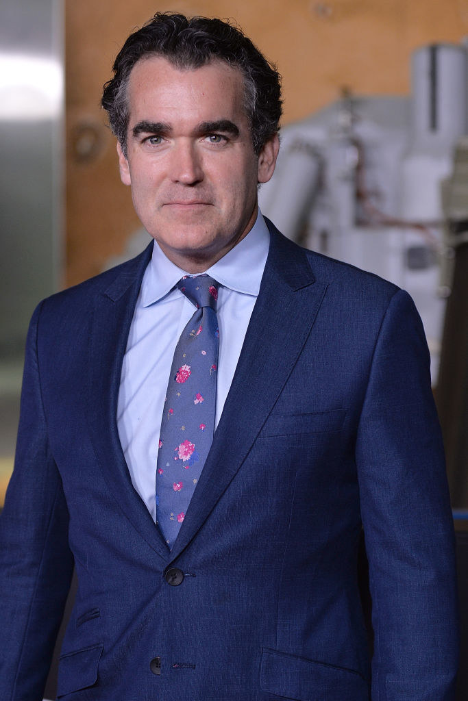 Brian d&#x27;Arcy James in a suit and tie