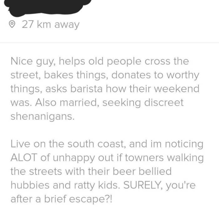 A dating profile