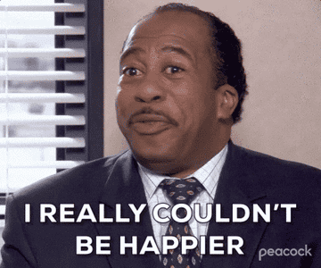 Stanley saying &quot;I really couldn&#x27;t be happier&quot;