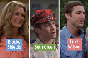 brooke shields seth green and luke wilson in that 70s show