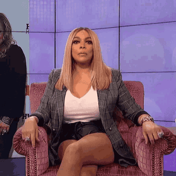 wendy williams covering up a laugh