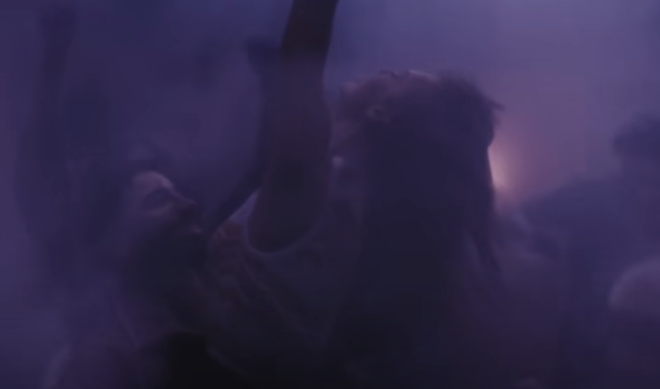 laith and taylor dancing in the fog