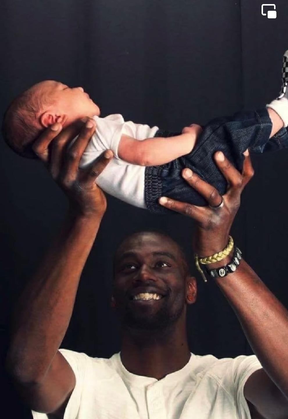 Tyre Nichols and his son.