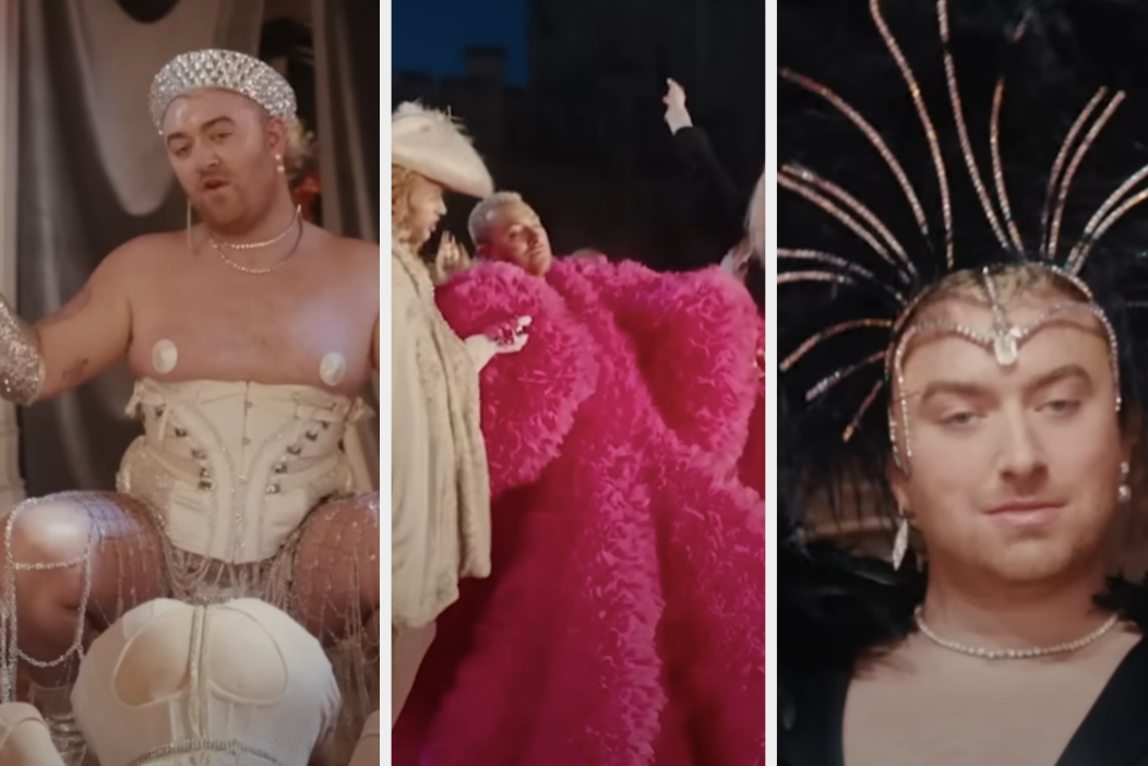 Screenshots from Sam Smith&#x27;s music video