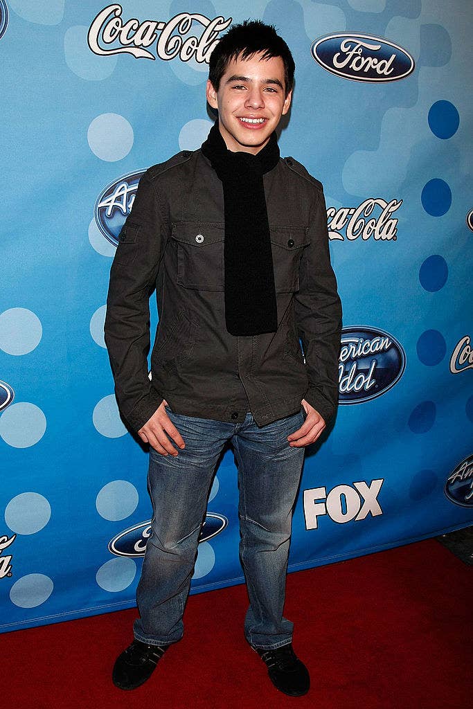 Closeup of David Archuleta
