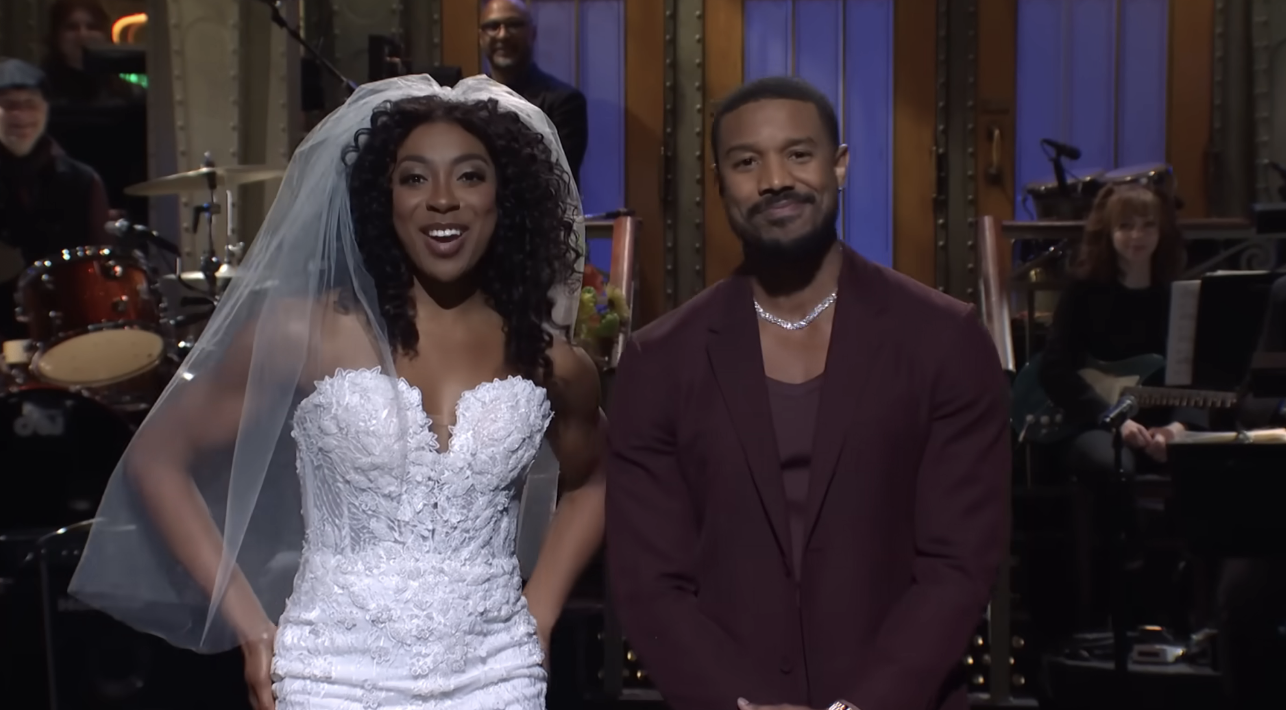 Michael B  Jordan Jokes About Breakup In SNL Monologue - 82