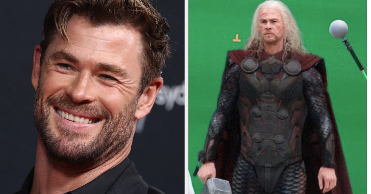 Chris Hemsworth Shared What He'd Look Like At 85 From His New Series "Limitless," And My Heart Just Melted