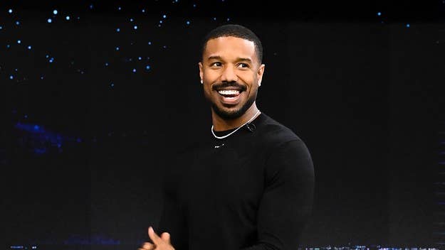 The 'Creed III' star and director made his 'Saturday Night Live' debut. During his monologue, Jordan joked about his public break-up and said he's on Raya.
