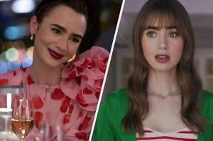 Lily Collins in Emily in Paris