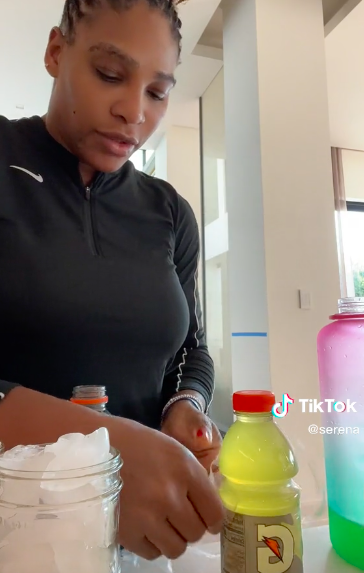 Serena Williams Shared Her Dehydration  Hack  - 76