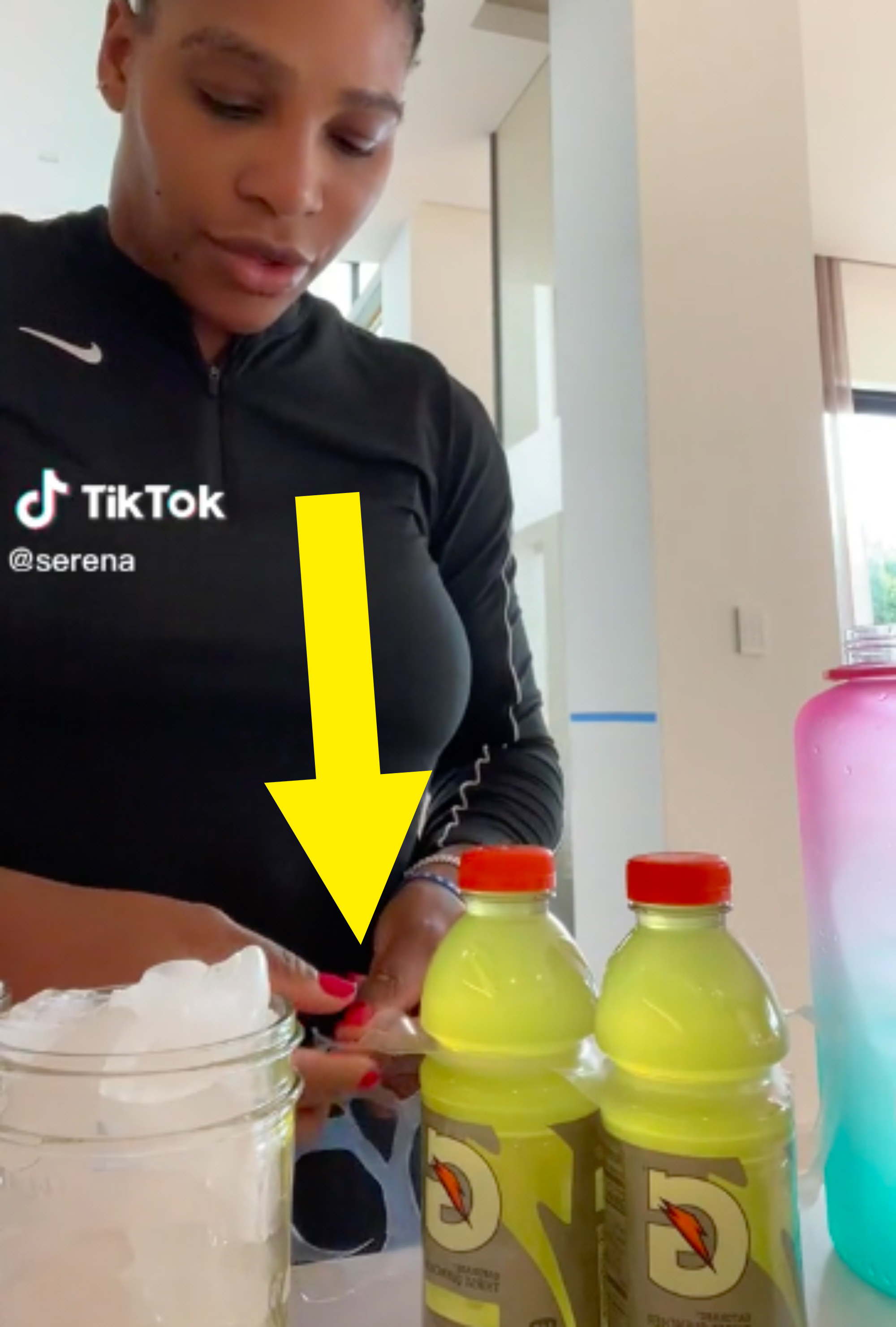 Serena Williams Shared Her Dehydration  Hack  - 59