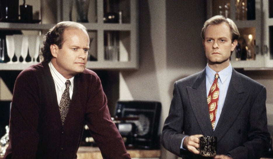 the above actors as they appeared in frasier side by side for comparison