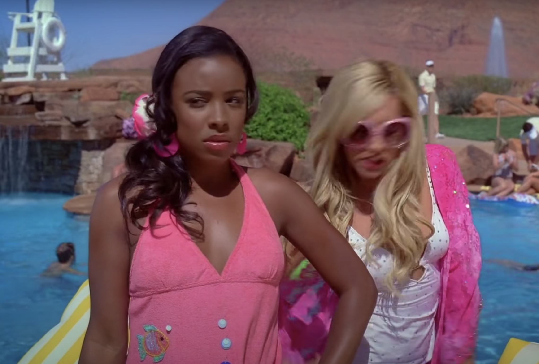 Tanya with Ashley Tisdale in High School Musical 2