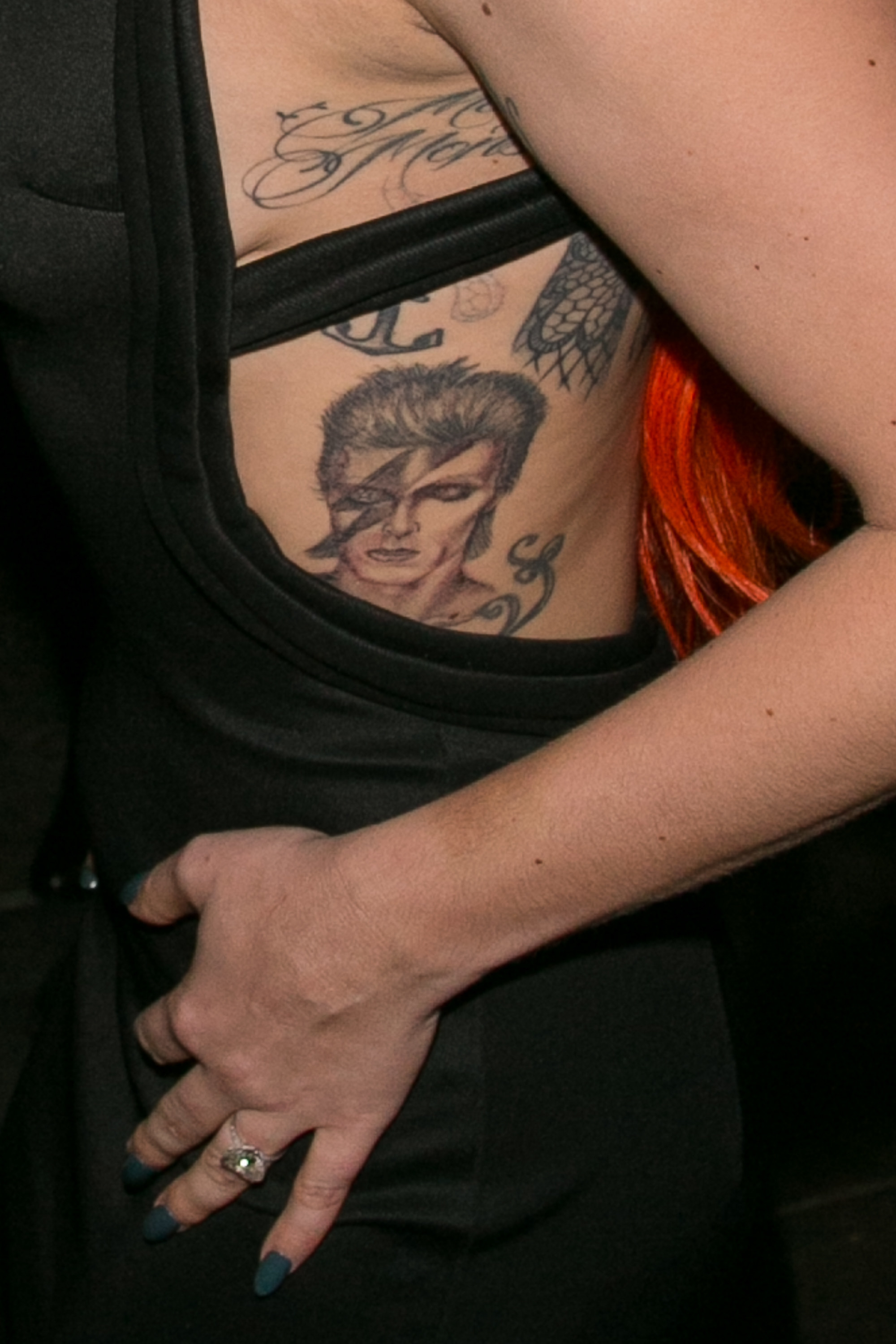 A David Bowie tattoo