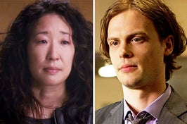 Cristina from Grey's Anatomy and Spencer Reid from Criminal Minds