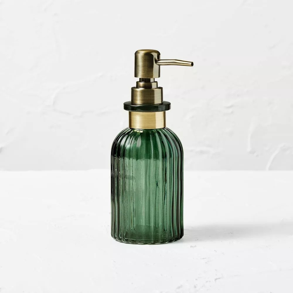 The soap dispenser bottle
